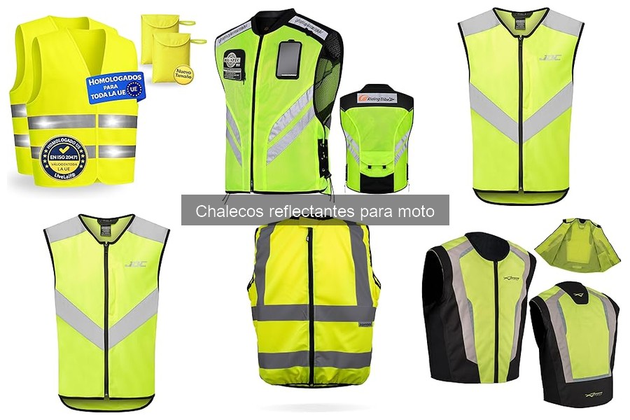 Ventajas de usar chaleco reflectante en moto