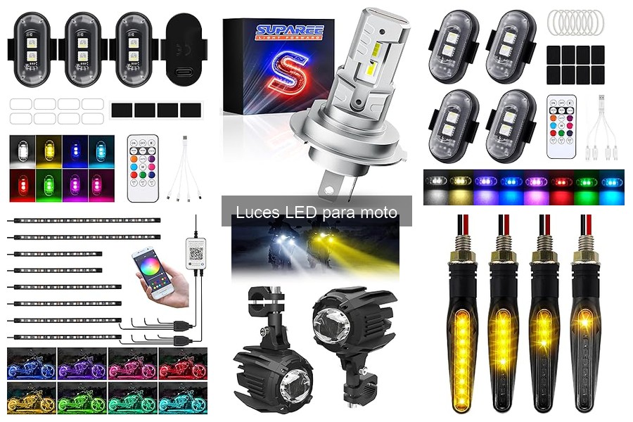 Ventajas de usar luces LED en motos: eficiencia y visibilidad