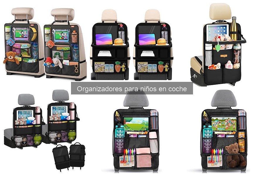 Ventajas de usar organizadores para niños en el coche