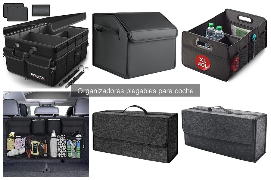 Ventajas de usar organizadores plegables para coche