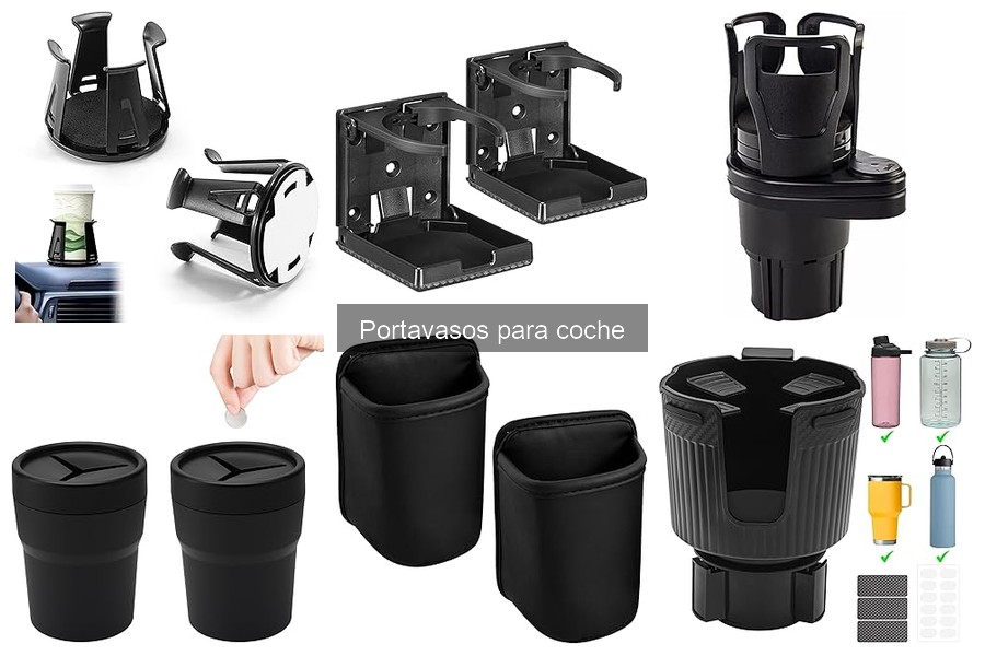 Ventajas de usar portavasos en tu coche: comodidad y orden