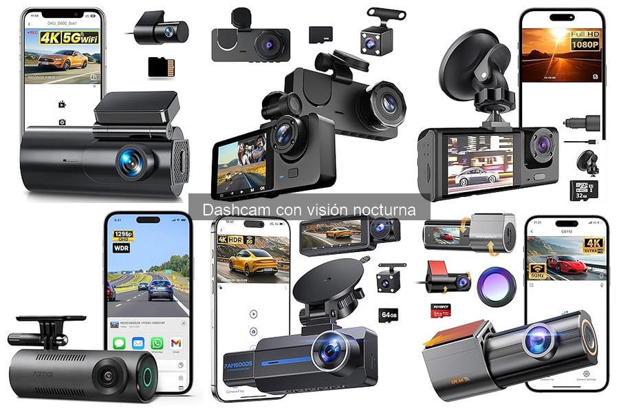 Ventajas de usar una dashcam con visión nocturna