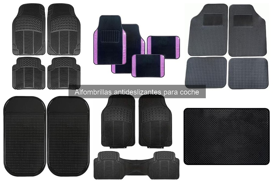 Ventajas y desventajas de alfombrillas antideslizantes para coche