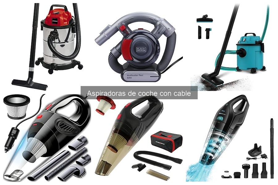 Ventajas y desventajas de aspiradoras de coche con cable