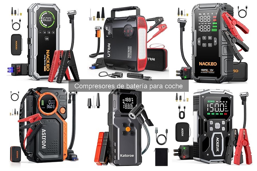 Ventajas y desventajas de compresores de batería para coche
