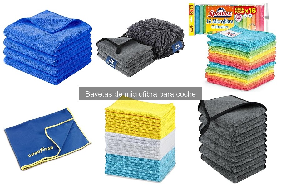 Ventajas y desventajas de las bayetas de microfibra para coches