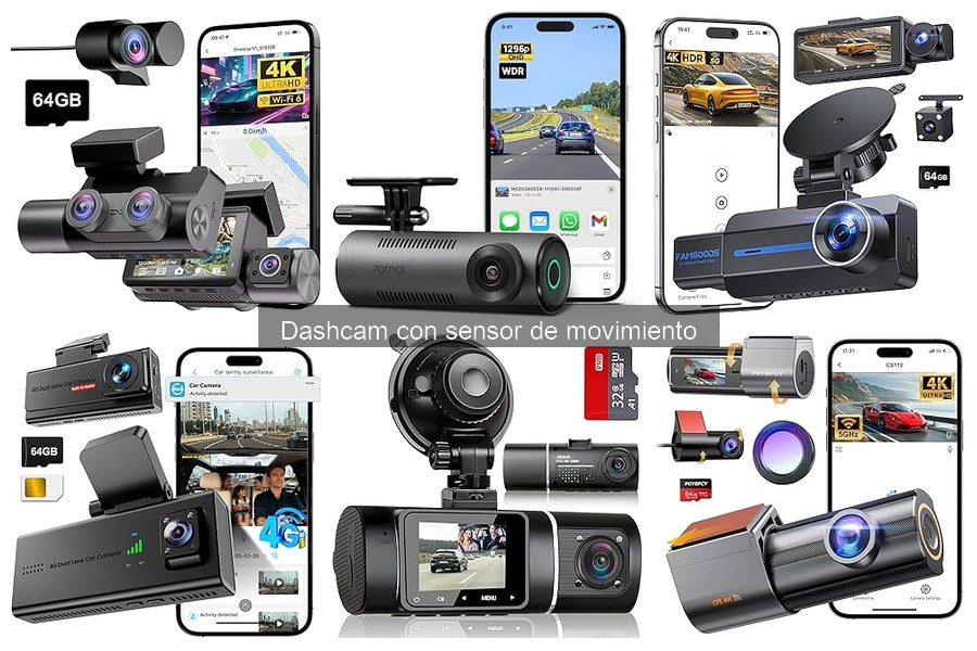 Ventajas y desventajas de las dashcams con sensor de movimiento