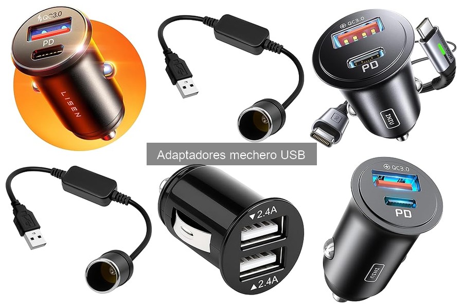 ** Ventajas y desventajas de los adaptadores mechero USB