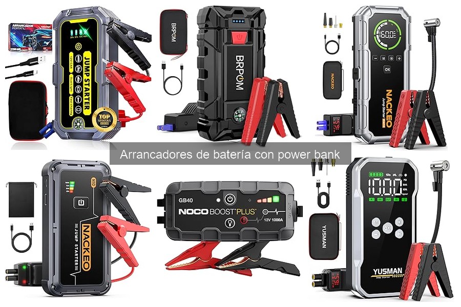 Ventajas y desventajas de los arrancadores de batería con power bank