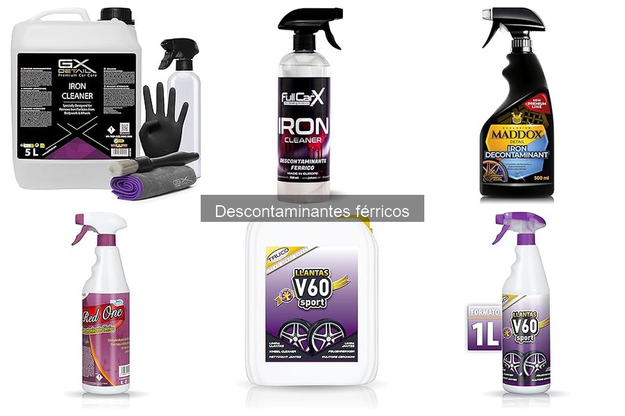 Ventajas y desventajas de los descontaminantes férricos