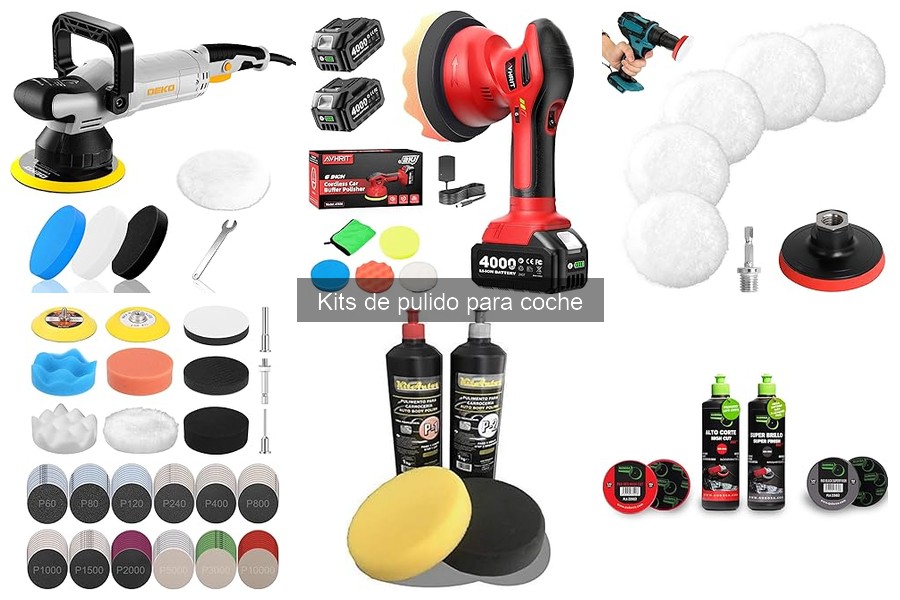 Ventajas y desventajas de los kits de pulido para coche