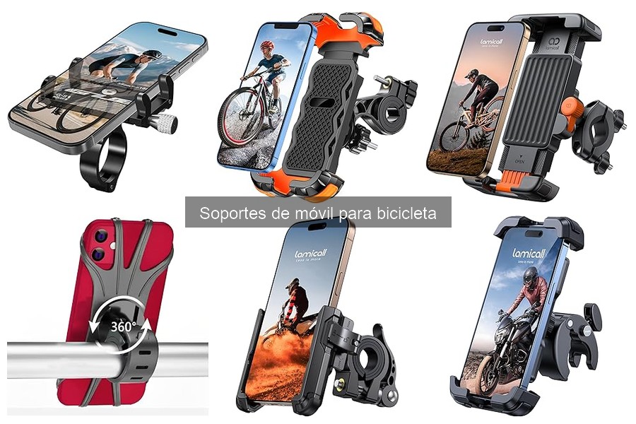Ventajas y desventajas de los soportes de móvil para bicicleta