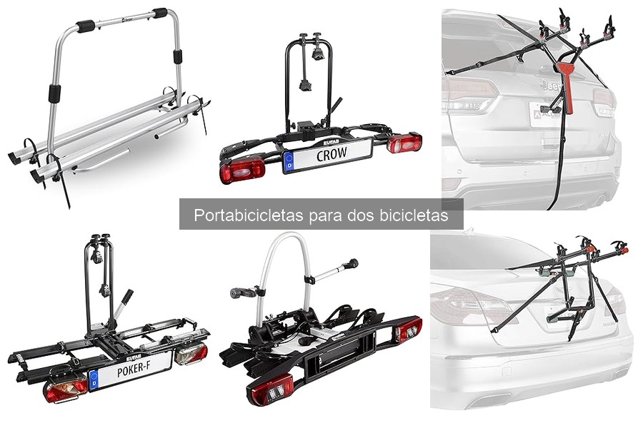 Ventajas y desventajas de portabicicletas para 2 bicicletas