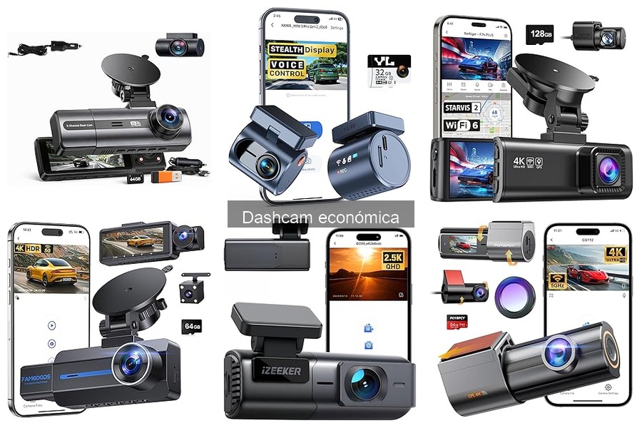 Ventajas y desventajas de una dashcam económica